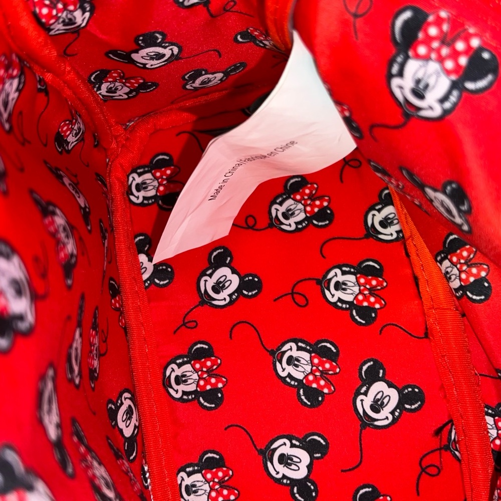 Loungefly Mickey Mouse Kids Backpack - Black and Red - Picture 7 of 9
